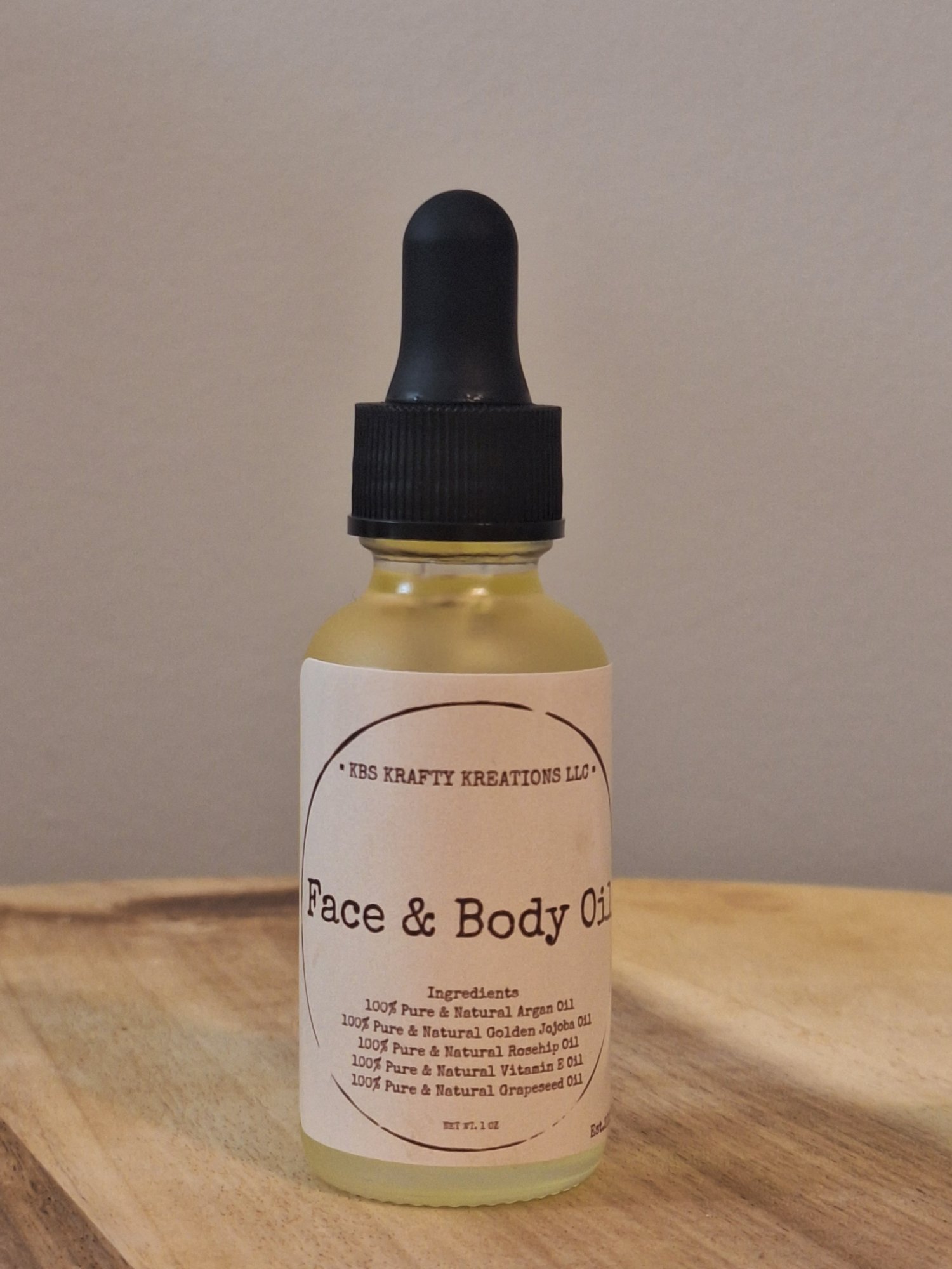 Face & Body Oil by ▪︎KBS KRAFTY KREATIONS▪︎