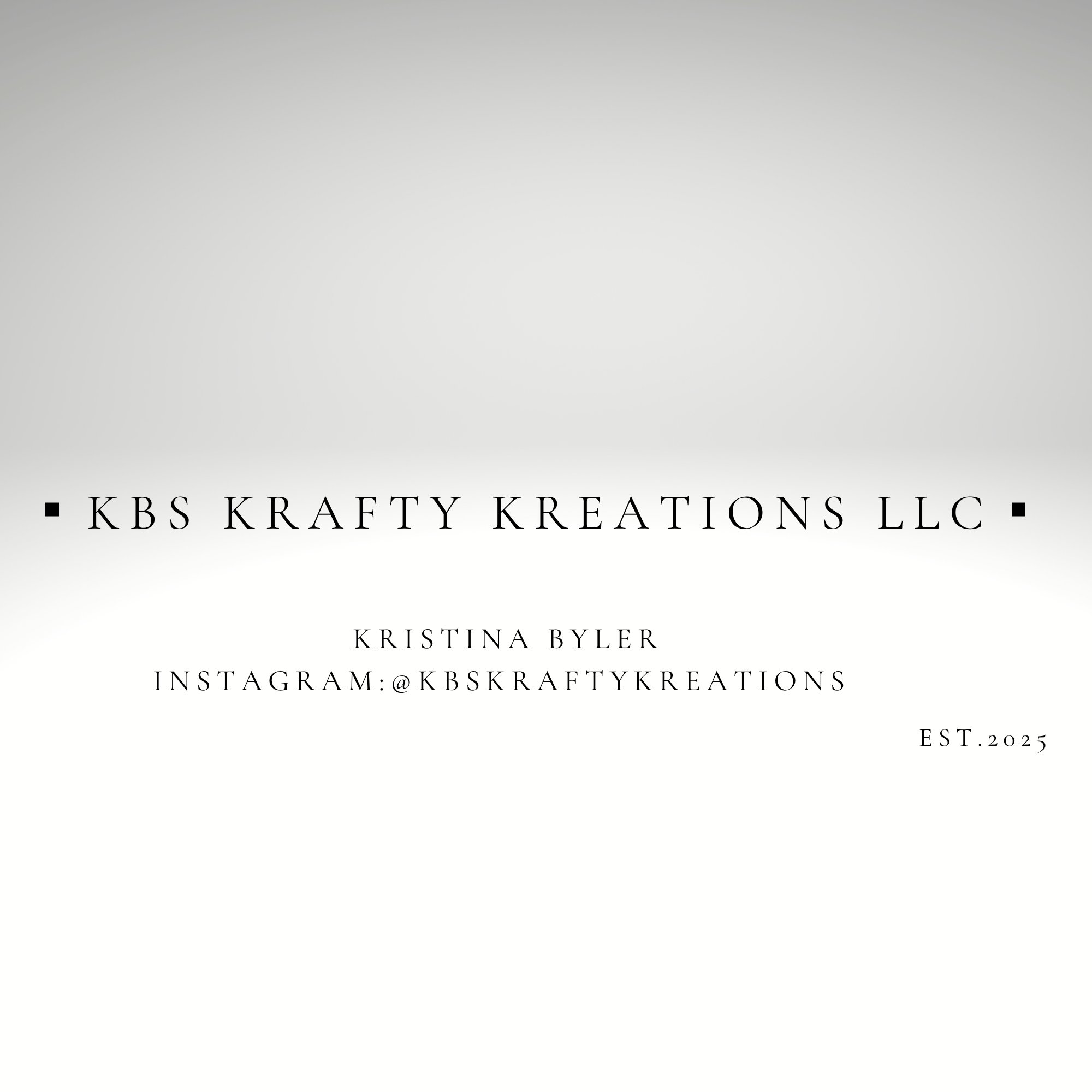 ▪︎KBS KRAFTY KREATIONS▪︎