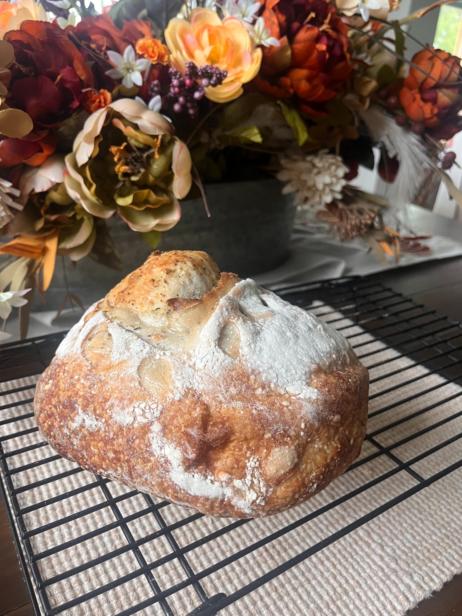 Italian Herb & Cheese Sourdough Bread by Sophie's Loafies