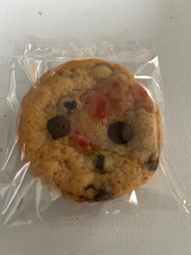Chocolate covered cherry cookie by Realm of treats
